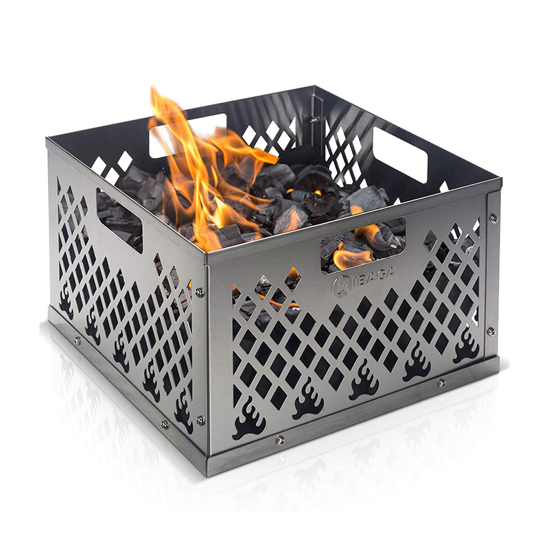 Stainless steel Charcoal Basket,Firebox basket ,Smoker pit BBQ Smoker Accessories ,Charcoal box